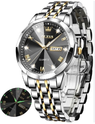 Picture of Inspired by Oli-vs 9931 new luxury fashion stainless steel imported quartz movement wrist-watch for men - Watch