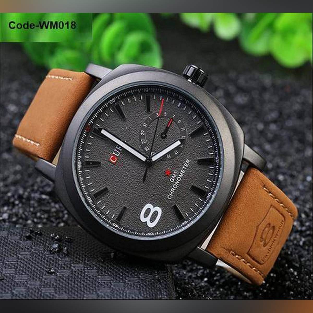 Picture of Inspired by Current black color formal analog watches for men - Watch ( Brown )