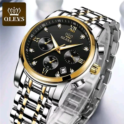 Picture of Inspired by Superlative Understated -Craftsmanship and Trendy -OLEVS 2889 Quartz Stainless Steel Strap Watch For Men- Progressively Better