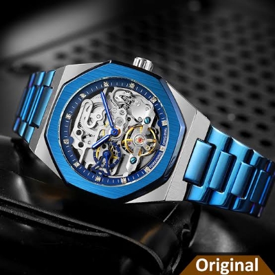 Picture of FORSINING Men Hollow Flywheel Automatic Mechanical Watch