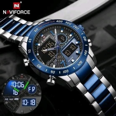 Picture of NAVIFORCE NF9171 Stainless Steel Dual Wrist Watch for Men