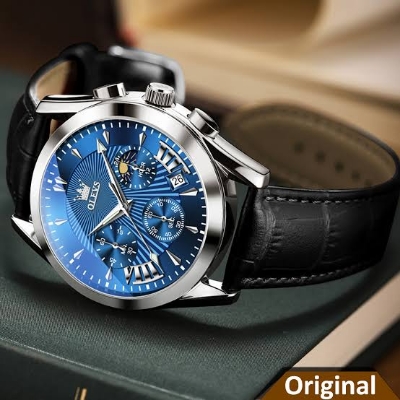 Picture of Inspired by OLEVS 2876 Latest Model Leather strap Fashion Watch for Men