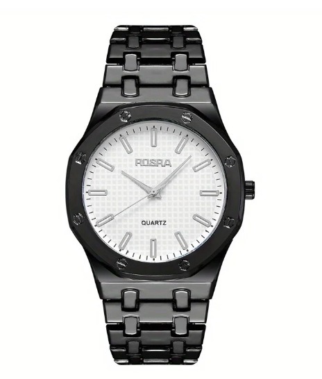 Picture of 2023 uomini e donne moda street steel belt orologio al quarzo arabo digital business watch regalo per la famiglia e gli amici