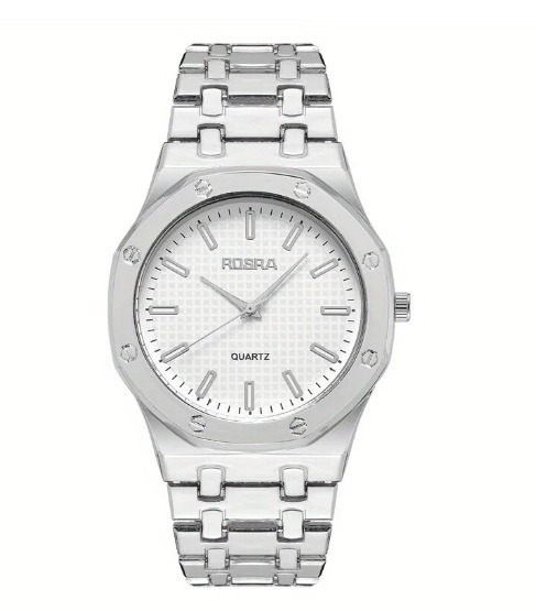 Picture of 2023 uomini e donne moda street steel belt orologio al quarzo arabo digital business watch regalo per la famiglia e gli amici