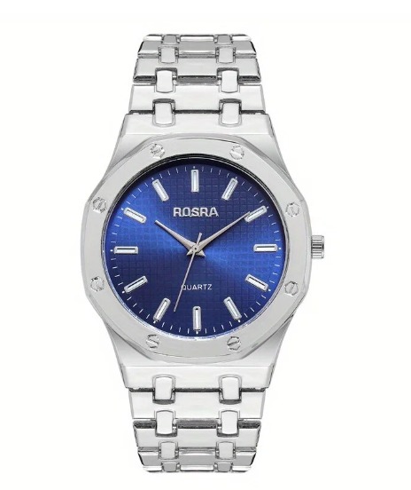 Picture of 2023 uomini e donne moda street steel belt orologio al quarzo arabo digital business watch regalo per la famiglia e gli amici