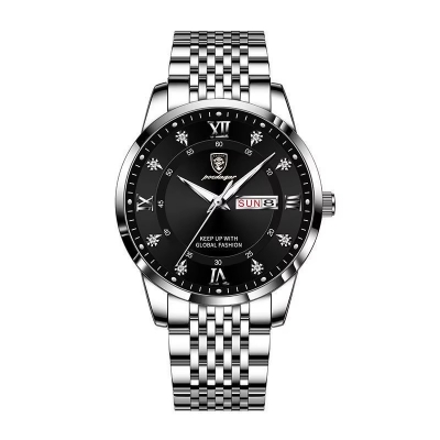 Picture of PDR Luxury Top Brand Waterproof Enlightened Date Week Sports Japan Movement Stainless Steel 836 - Very Comfortable And Fashionable, Easy To Clean