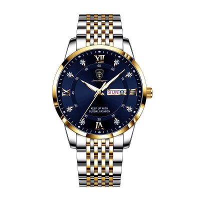 Picture of PDR Luxury Top Brand Waterproof Enlightened Date Week Sports Japan Movement Stainless Steel 836 - Very Comfortable And Fashionable, Easy To Clean