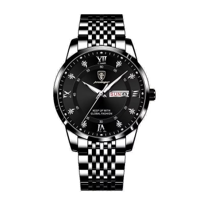 Picture of Inspired by podeghar Luxury Top Brand Waterproof Enlightened Date Week Sports Japan Movement Stainless Steel 836 - Very Comfortable And Fashionable, Easy To Clean