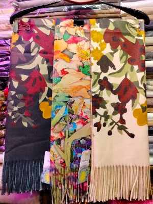 Picture of girls joypuri shal linen kashmiri fabric made very much fashionable and comfortable