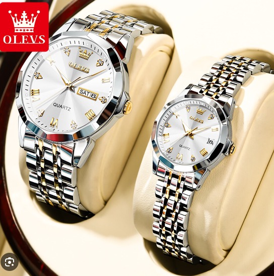 Picture of Inspired by OLi-VS 9931 Fashion Luxury Couple Luminous Waterproof Mechanical Watch