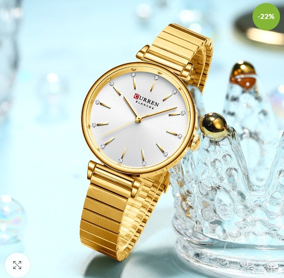 Picture of Inspired by PATI CHAIN 9081 Creative Steel Women’s Bracelet Watch