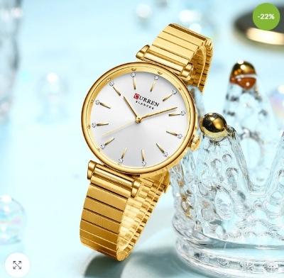 Picture of Inspired by PATI CHAIN 9081 Creative Steel Women’s Bracelet Watch