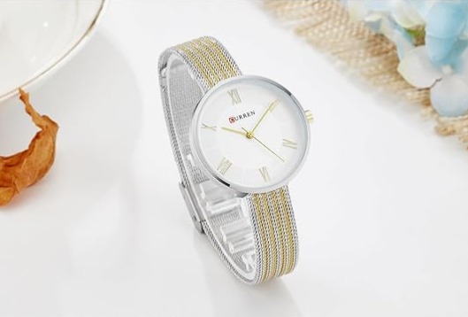 Picture of Inspired by CNN-Women's Girls Sports Waterproof Stainless Steel Quartz Wrist Watch 9020