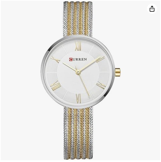 Picture of Inspired by CNN-Women's Girls Sports Waterproof Stainless Steel Quartz Wrist Watch 9020