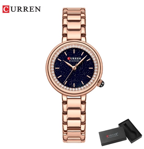Picture of Inspired by CN Ladies Watch Luxury Top Brand Quartz Watch Stainless Steel Watch Sports Waterproof Simple Ladies Watch Reloj Mujer