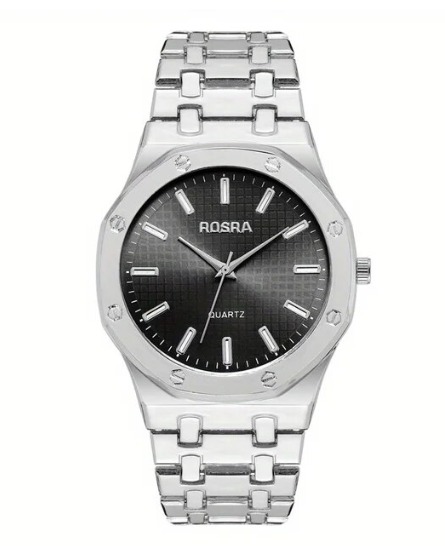 Picture of 2023 uomini e donne moda street steel belt orologio al quarzo arabo digital business watch regalo per la famiglia e gli amici