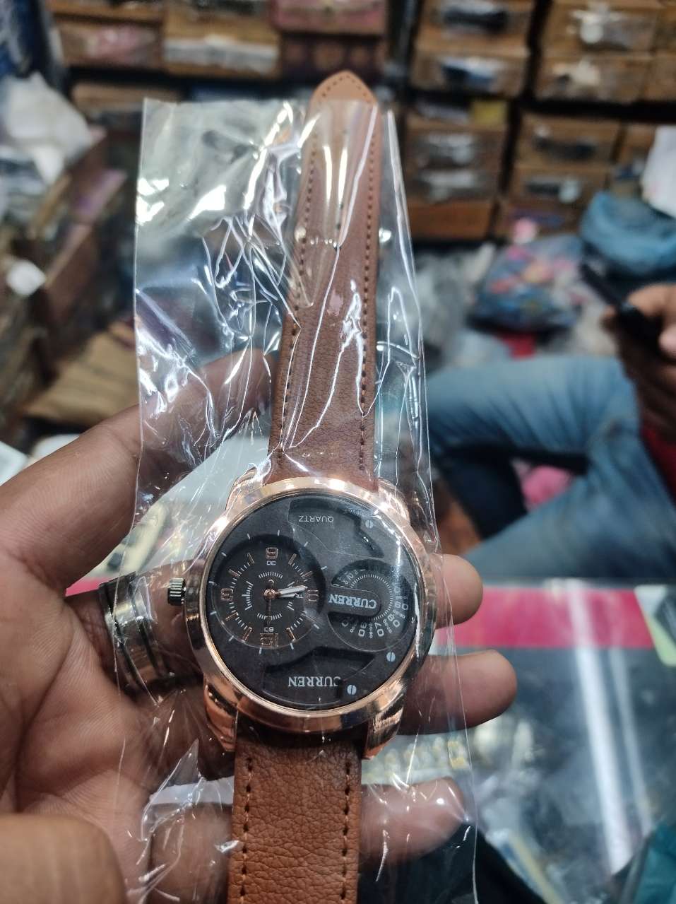 Picture of Stylish curean watch patta for men & boys