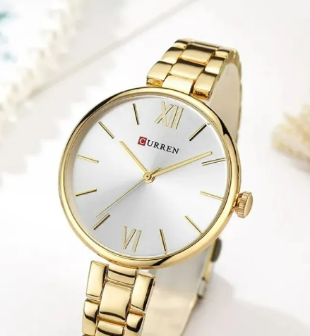 Picture of Inspired by Currenn big dial high 9052 Stainless Steel Watch For Women - Watch For Women