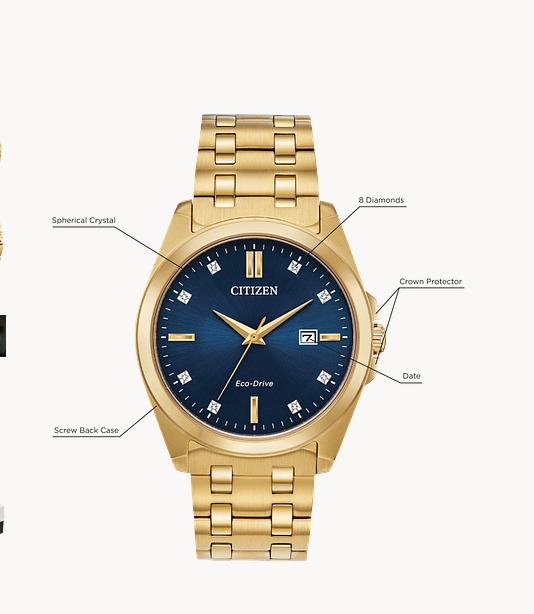 Picture of Inspired by  citizen Pantone Blue Dial Limited Ed. Tsuyosa Stainless Steel Watch NJ0158-89L