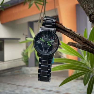 Picture of Inspired byskemi Luxury Mens Quartz Rim Watch Alloy Car Wheel Watches Reloj Personalizado Custom Car