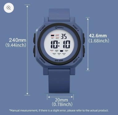 Picture of Inspired by G force high fist Gift Calendars Date Week Student Waterproof Sport DIgital Watches