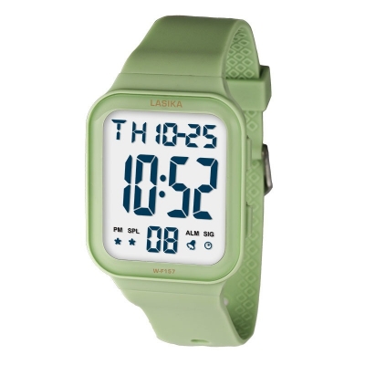 Picture of Inspired by New Lasika W-F157 Digital Sports Watch for Men Apple Watch Electronic Waterproof Wristwatch Stopwatch Alarm #157