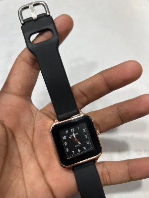 Picture of New bln Watch 6127 Fashion Square Men's Quartz Watches TPU Band Waterproof Women's Watch Outdoor Leisure Sports Wristwatch