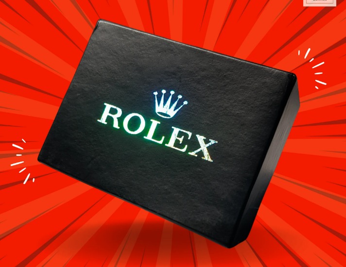 Picture of Watch box for men & women nice stylist good out looking black high quality