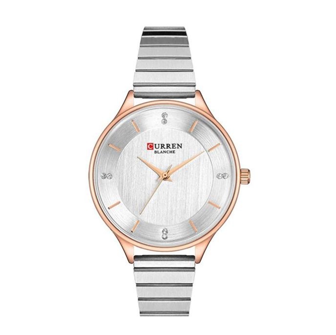 Picture of Inspired by Curren Big  Dial Stainless Steel Ladies Watch – 9041