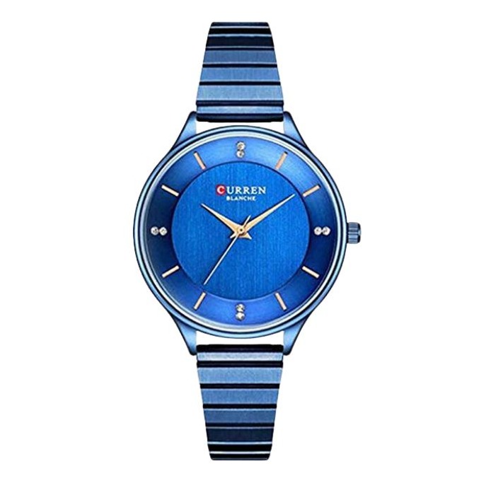 Picture of Inspired by Curren Big  Dial Stainless Steel Ladies Watch – 9041