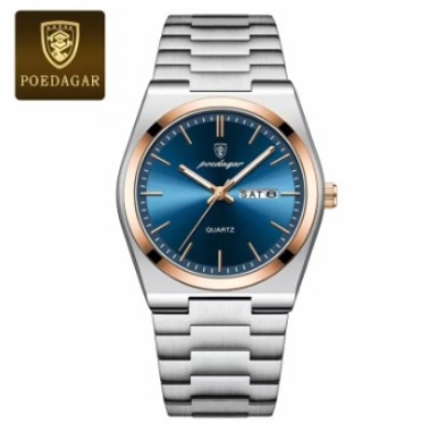 Picture of Inspired by PDR 930 Luxury Watch For Men Waterproof Luminous Date Week Stainless Steel Men Watch Casual Quartz Men's Watch- Watch
