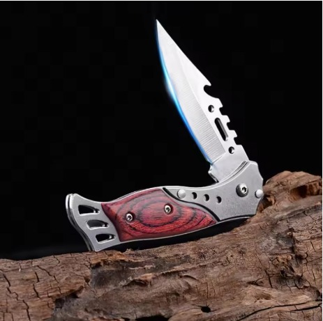 Picture of Outdoor pocket fol--ding k--nife, self-de-fense survival k---nife, self-defe-nse sur-vival k---nife, multi-fu-nctional -hard ( Multicolor )