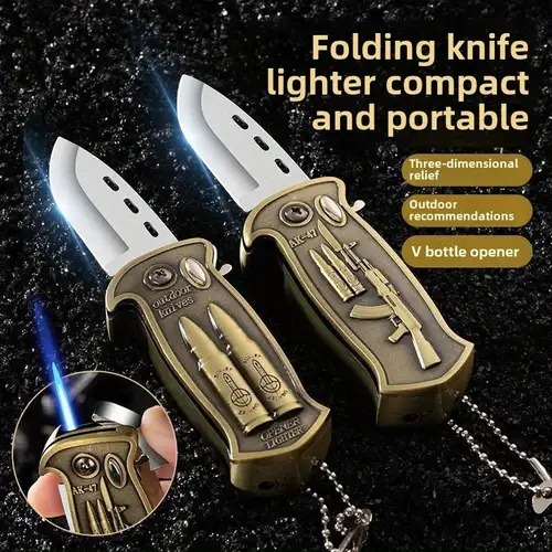 Picture of lighter with knife