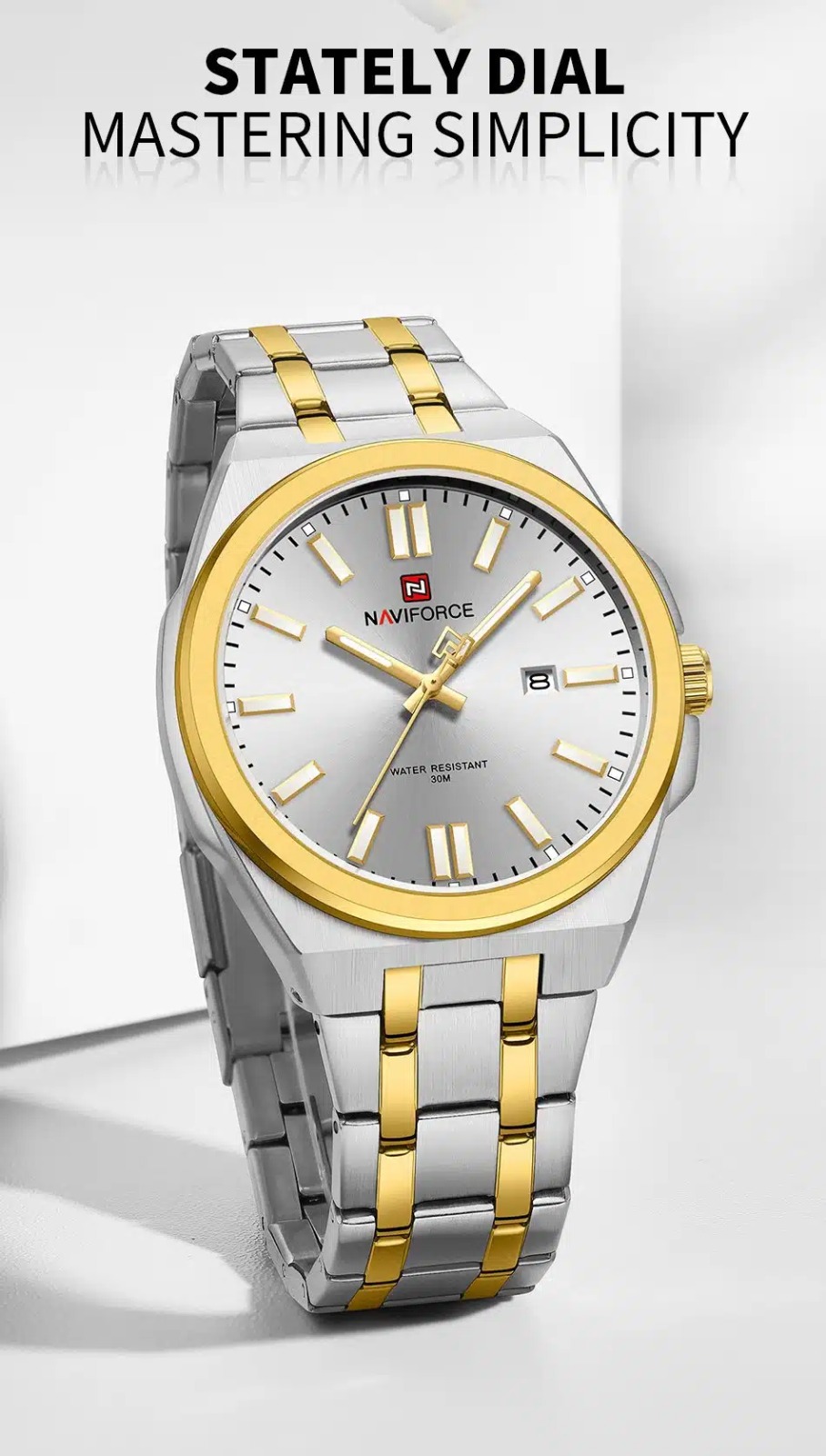 Picture of Inspired by POEDAGAR Luxury Quartz Man Wristwatch Sport Men Watches Waterproof Luminous Date Week Stainless Steel Men's Watch Male Reloj