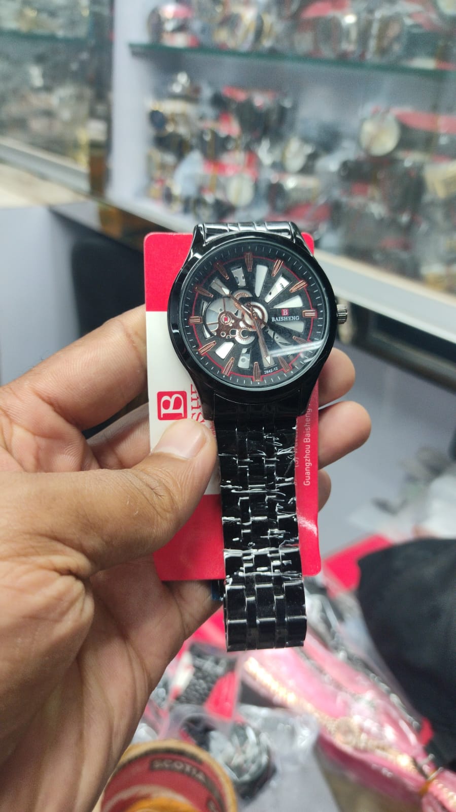 Picture of Inspired by BAISENGH Oulongshi Brand Watch Wholesale Automatic Mechanical Watch Watch Men's