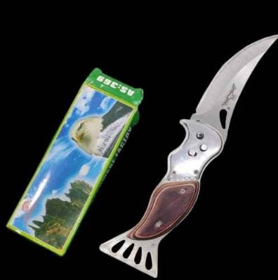 Picture of Kitchen k-nife With Cover Fruit K-nife Vegetables Knife New Stylish with k-nife Cover Fruit K-nife ( Multicolor )