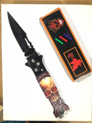 Picture of Kitchen k-nife With Cover Fruit K-nife Vegetables K-nife New Stylish with k-nife Cover Fruit K-nife ( Multicolor )