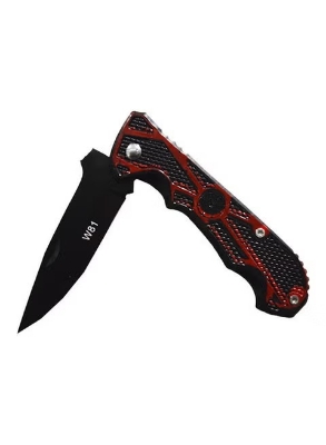 Picture of Handle with Sheath Folding K nife (Satin) ( Black )