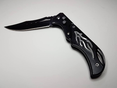 Picture of Nil mas Quick Release Pi ston Pocket K  nife and Lock Key ( Black )