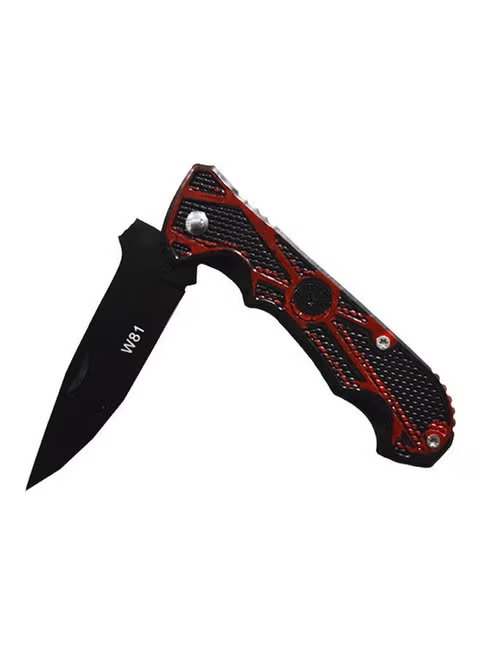 Picture of HARNDS Blazer Hunting Camping Folding K nife 9Cr18MoV Steel Blade Double Safety Lock G10 Handle with Sheath Folding K nife (Satin) ( Multicolor )