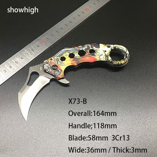 Picture of small manage  k nife ( Multicolor )