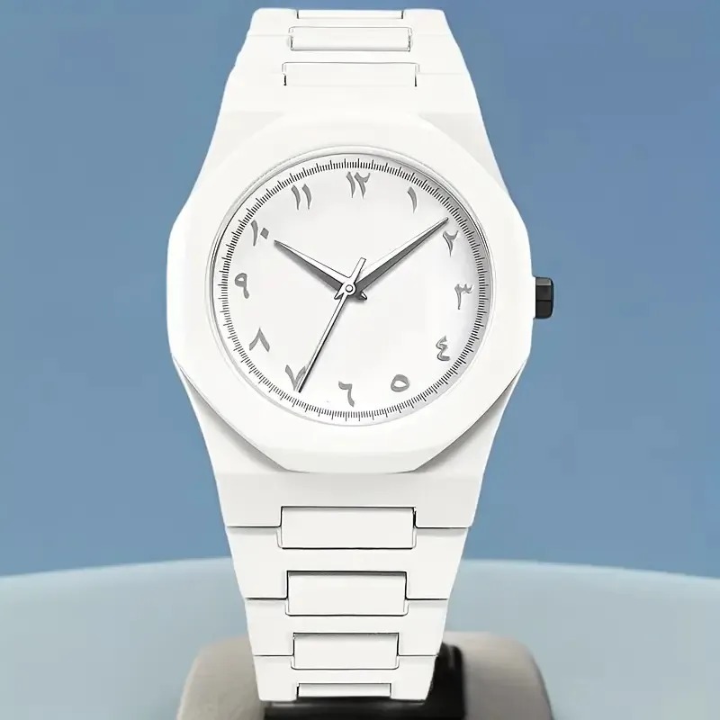 Picture of Arabic Watch Waterproof Men's Quartz Watch Black PC Plastic watch for men - Aura Arabic Watch - Black