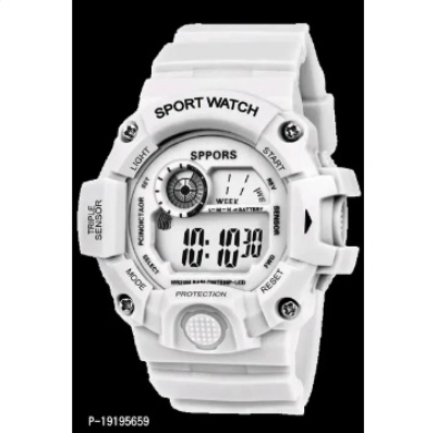 Picture of Military Sports Watch For Men Fashionable 22 mm Digital rubber case