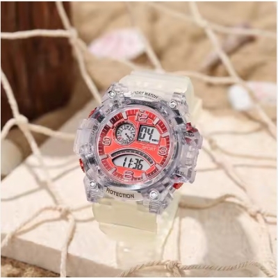 Picture of Military Sports Watch For Men Fashionable 22 mm Digital rubber case