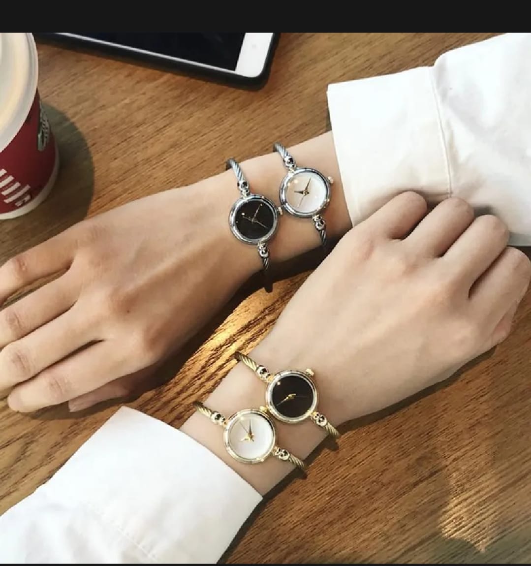 Picture of automatic watch Women Small Gold Bangle Bracelet Luxury Watches Stainless Steel Ladies Quartz Wrist watch Brand Casual Women