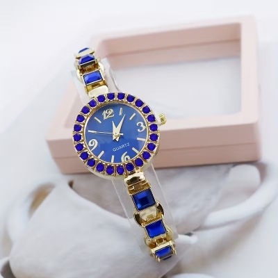Picture of Ladies' Artificial Jade Round Dial Artificial Jade Bracelet Watch