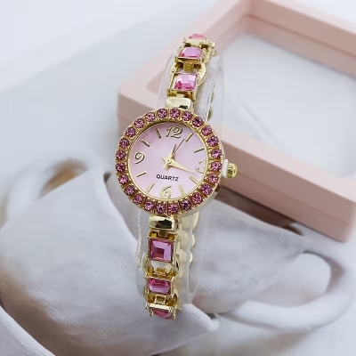 Picture of Ladies' Artificial Jade Round Dial Artificial Jade Bracelet Watch