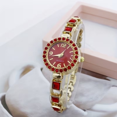 Picture of Ladies' Artificial Jade Round Dial Artificial Jade Bracelet Watch