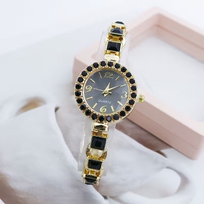 Picture of Ladies' Artificial Jade Round Dial Artificial Jade Bracelet Watch