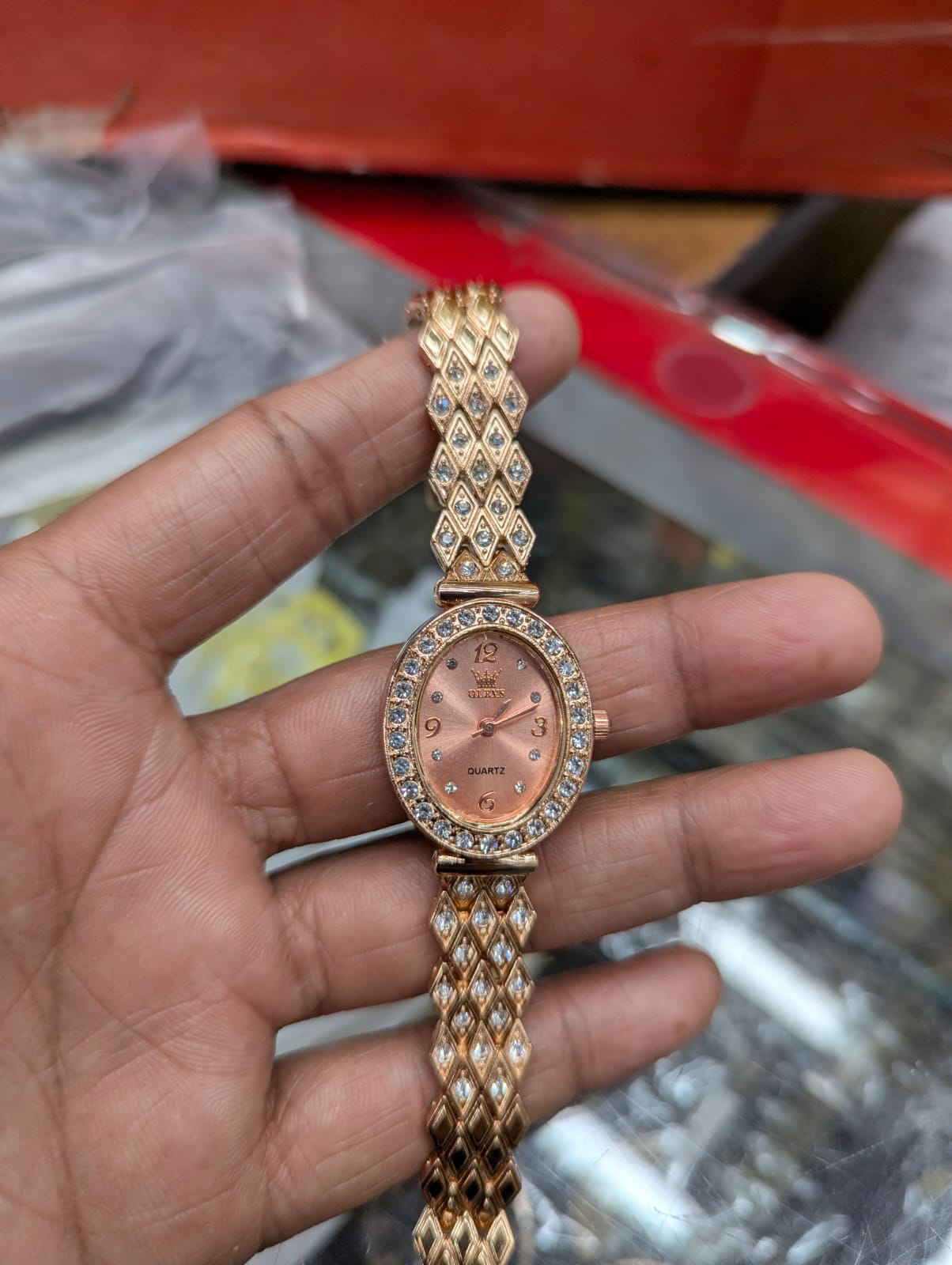 Picture of Oleves Branded wrist watch for ladies with price top